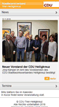Mobile Screenshot of cdu-trier-heiligkreuz.de